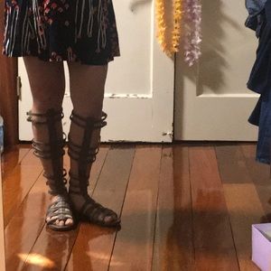 Betani Knee High Gladiator Sandals